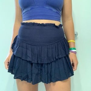 Navy Blue mini skort!